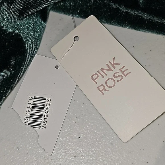 Pink Rose x Dry Goods Evergreen Velour Long Sleeves Cardigan Jacket XS NWT - Picture 3 of 16